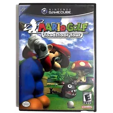 Jogo Mario Golf Toadstool Tour Nintendo Gamecube. 