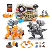 Smashers Zuru Batallas T-rex Dino Island Slime +50 Sorpresas