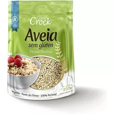 Avena Sin Gluten Cereal Crock X 200gr. Instantanea. Unidad