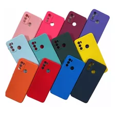 Capa Capinha Silicone Case Compatível Com G31 Aveludada