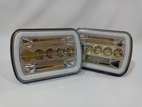 Faros Led Arillo Luminoso Led Gel Ambar Chevrolet Express  Foto 2