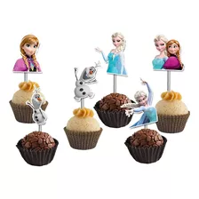 100 Toppers Para Doces - Frozen