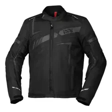 Campera Moto Deportiva Ixs Black/reflec Sport Rs-400-st 2.0 