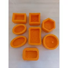 Moldes De Silicone Sabonete 8 Unds