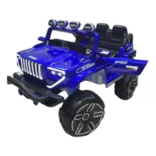 Jeep Speed Eléctrica 2 Niños Llanta Goma,4 Motor, App