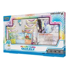 Box Pokémon Coleção Paldea Quaxly - Tcg Cards Copag