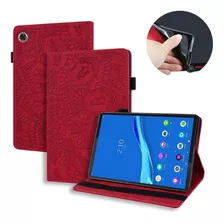 Funda De Cuero Pu Para Tablet Lenovo Tab M10 Fhd Plus - R...