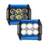 Par Faro 6 Hiper Led 4x2 Auxiliar Dually Estrobo 