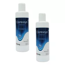 2 Shampoo Clorexsyn Antiséptico 200ml Koning - Envio Imediat