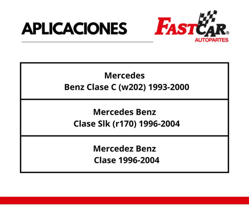 Amortiguadores Delanteros Mercedez Benz Clase 1996 2004 Par Foto 2