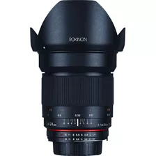 Lente Rokinon Rk24m-fx 24 Mm F1.4 Para Fujifilm X-mount