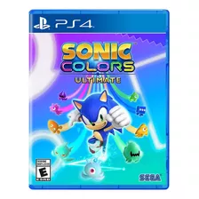 Videojuego Sega Sonic Colors Ultimate Standard Ps4