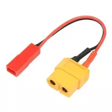 Conector Xt60 Femea Com Jst Macho 10cm Adaptador Rc Cabo