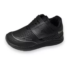 Tênis Velcro Infantil Masculino Zeus Conforto Preto 