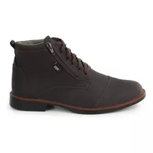 Bota Coturno Masculina Casual Esport Fino Confortável 