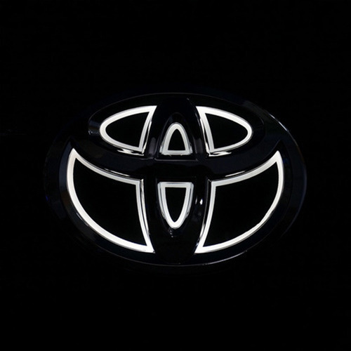 Emblema Parrilla Iluminado Para Vehculos 5d Toyota Emblem Foto 9