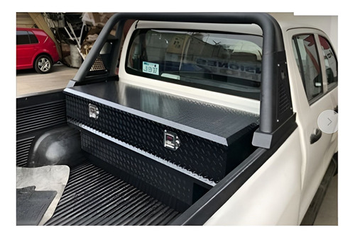 Caja Herramientas Toyota Hilux 2019-2024  Negra C/resaques Foto 5