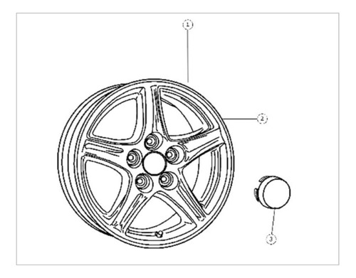 Tapa De Rin Para Dodge Ram 1500 Foto 5