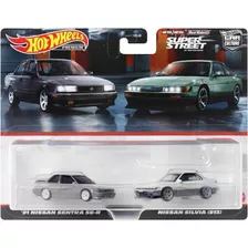 Hot Wheels Premium Car Culture 2 Pack 91 Nissan Sentra Se-r 