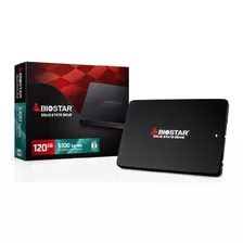 Disco Ssd Biostar 120gb 2.5 Notebook Pc Sata 3 6gb/s Color Negro