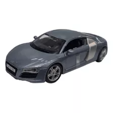 Audi R8 A Escala 1 24 18 Cm De Largo