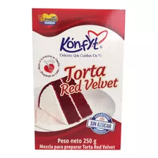 Torta Red Velvet Konfyt Sin Azúcar 250g