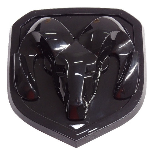 Logo Emblema Negro Mscara Dodge Ram 2013-2018 Foto 5