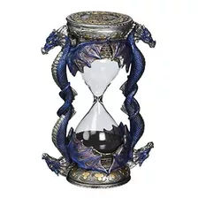 Diseño Toscano 2 Relojes De Arena De Dragon Puerta De La M