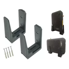 Suporte Parede Para Roteador Modem Claro + Parafusos