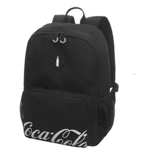 Mochila Costas Juvenil Coca Cola Core Original Preta 2024