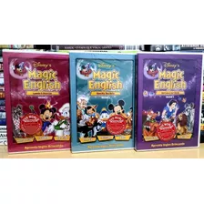 Coleção Dvd Disney Magic English Vol. 4, 5 E 6 (lacrados)