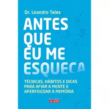 Livro Antes Que Eu Me Esqueça