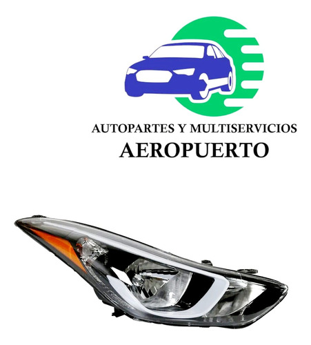 2014-2015-2016 Hyundai Elantra Faro Foco Unidad Nueva Rh!!!! Foto 4