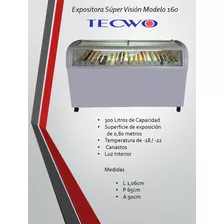 Exhibidora De Congelados Supervision 160 / 300 Litros