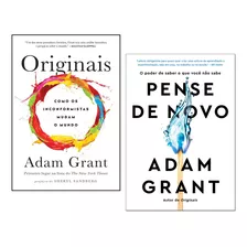 Kit Livro Pense De Novo + Originais Adam Grant
