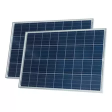 Oferta Pack X 2 Panel Solar 90w Policristalino Enertik