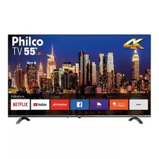 Smart Tv Philco Ptv55q20snbl Dled 4k 55 110v/220v