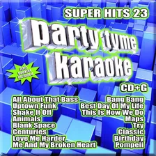 Karaoke Tipo Fiesta De Varios Artistas: Super Hits 23 Cd