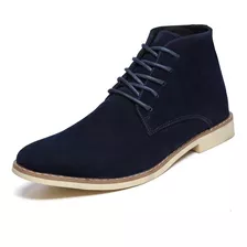 Botas De Couro Masculinas Tamanho Grande Chelsea