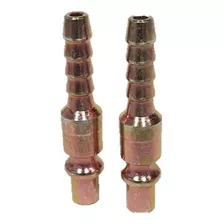 2 Pinos Engate Rápido De 1/4'' C/ Saída Escama P/ Mangueira