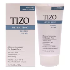 Cuerpo Y Rostro Ligeramente Teñidos Con Spf 40 De Tizo Unise