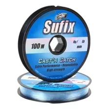 Tanza Sufix Cast´n Catch Carrete 100mts 0.50mm 9kg 20lb