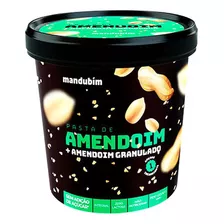 Pasta De Amendoim Com Granulado Mandubim 450g 3 Unidades