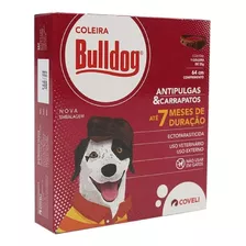 Coleira Bulldog Antipulgas Carrapatos Cães 25g - Coveli