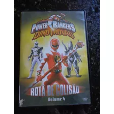 Dvd Power Rangers - Dino Trovão - Rota De Colisão Vol. 4