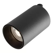 Cabezal Coco Negro Idea Dicro Led 7w Calida Incluida