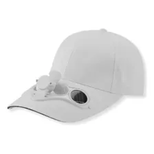 Gorra Ventilador Solar Deportivo Toda Ocasión Blanco Mz63