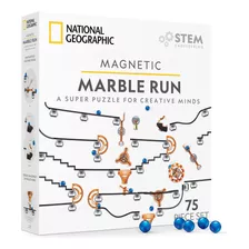 National Geographic Magnetic Marble Run - Juego De Construcc