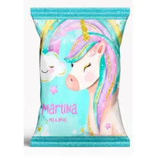 Bolsitas Golosineras X 15 Unid. Personalizadas Unicornio