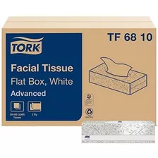 Tork Avanzada Tf6810 Tejido Facial, Flat Box, 2-ply, 8.2 An